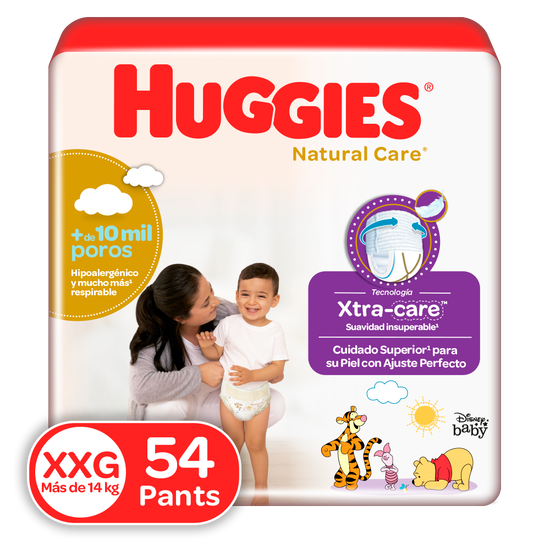 Pants Huggies Natural Care Etapa 5/XXG 54 uds