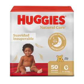 Pañales Huggies Natural Care Etapa 3/G 50uds