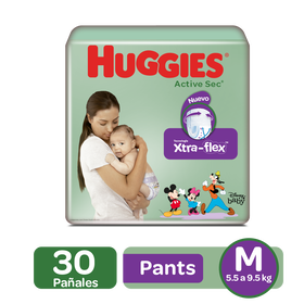 Pants Huggies Active Sec (Etapa 2-3-4-5)